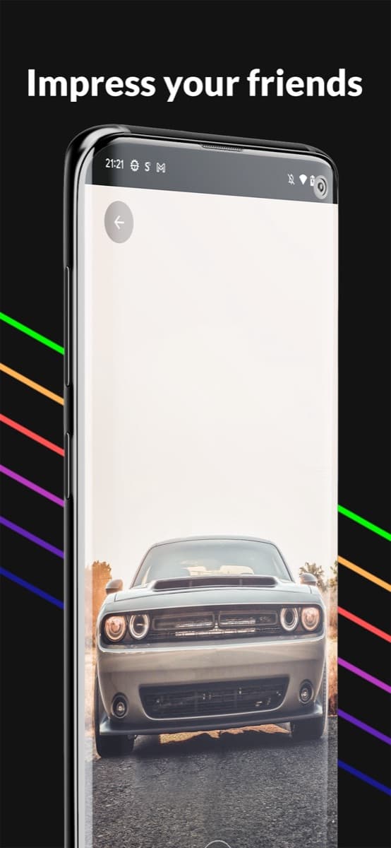 Screenshot der App Ultimate Wallpapers & Themes, Ansicht 2