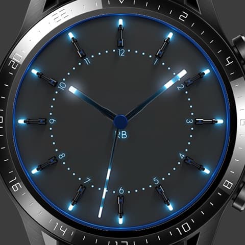Blue Business Watch Face